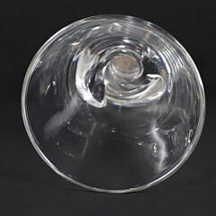 Signed Steuben Clear Glass Vase