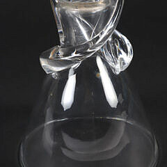 Signed Steuben Clear Glass Vase