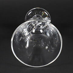 Signed Steuben Clear Glass Vase