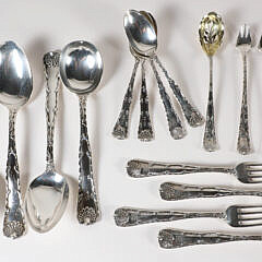 Tiffany & Co. Sterling Silver Wave Edge Flatware