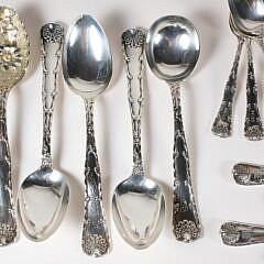 Tiffany & Co. Sterling Silver “Wave Edge” Flatware