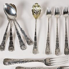 Tiffany & Co. Sterling Silver “Wave Edge” Flatware