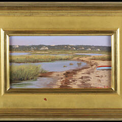 Sergio Roffo Oil on Board "Inner Marsh"