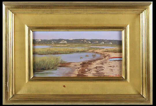 Sergio Roffo Oil on Board "Inner Marsh"