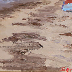 Sergio Roffo Oil on Board “Nantucket Inner Marsh”