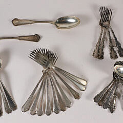 Assorted 33 Pieces of Sterling Silver Flatware