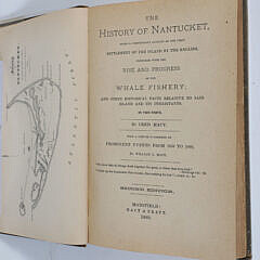 Book: Obed Macy’s “History of Nantucket”, 2nd Edition, Mansfield Press, Macy & Pratt 1880
