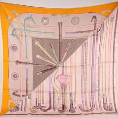 “Cannes et Cannes” Hermes Silk Scarf
