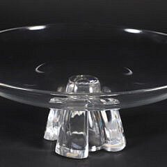 Large Steuben Crystal Compote
