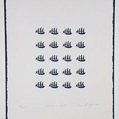 Limited Edition Pressed Paper “Captain’s Mast” #557/1925