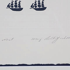 Limited Edition Pressed Paper “Captain’s Mast” #557/1925
