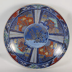 Vintage Japanese Imari Porcelain Charger