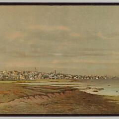Wendell Macy Chromolithograph “1884 View of Nantucket