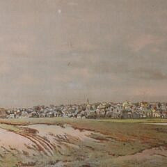Wendell Macy Chromolithograph “1884 View of Nantucket