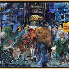 John Devaney Oil on Canvas "Short Block"