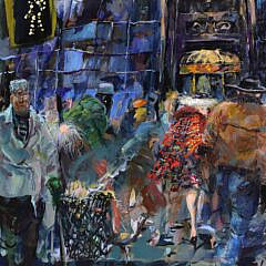 John Devaney Oil on Canvas “Short Block”