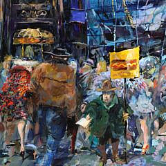John Devaney Oil on Canvas “Short Block”
