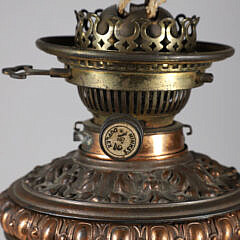 Antique Imari Kerosene Lamp, Hink’s Cupler #2