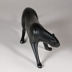 Limited Edition Loeto Bronze Sculpture of a Jungle Cat, Edition #187/750