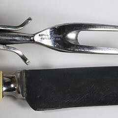 Antique Sheffield Three Piece Carving Set