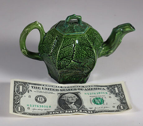 Minton Miniature Porcelain Teapot, 19th Century