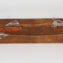 American Small Half Hull Model, 19th Century