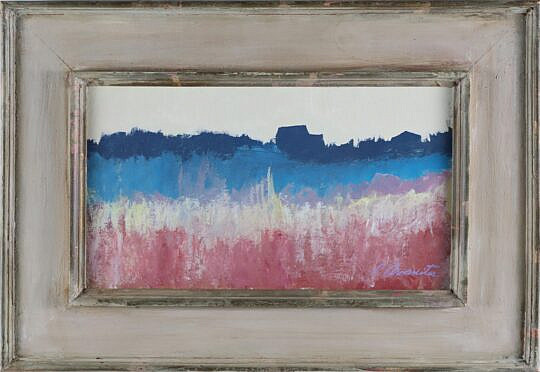 Considine Aruontis Oil on Board "Madaket Dusk", circa 1984