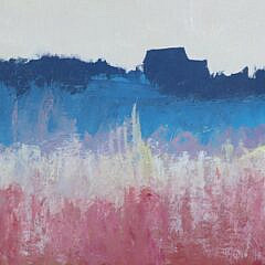 Considine Aruontis Oil on Board “Madaket Dusk”, circa 1984