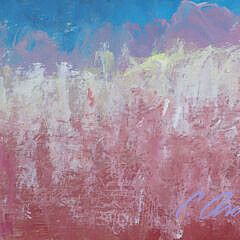 Considine Aruontis Oil on Board “Madaket Dusk”, circa 1984