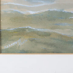 R. Chappell Watercolor Portrait of the English Ship “Morning Star of Padstow”