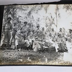 1933 Photo “U.S.S West Virginia” Leather Scrap Book