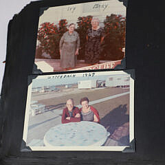 1933 Photo “U.S.S West Virginia” Leather Scrap Book