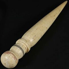 Nantucket Antique Whale Bone Fid, 19th Century