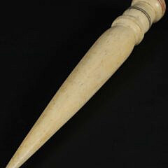 Nantucket Antique Whale Bone Fid, 19th Century