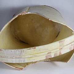 Piero Fenci Yellow Glazed Pottery Bucket, c. 1990