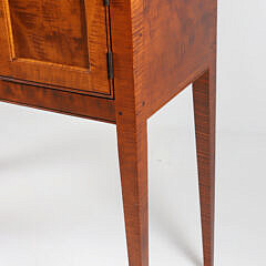 Petite Tiger Maple Hepplewhite Style Sideboard