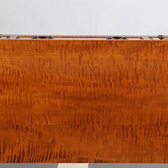 Petite Tiger Maple Hepplewhite Style Sideboard