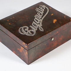 Antique Tortoiseshell Cigarette Box
