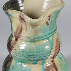 Piero Fenci Multi-Color Ceramic Pitcher