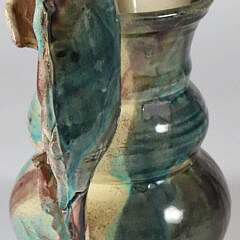 Piero Fenci Multi-Color Ceramic Pitcher