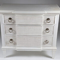 Tommy Bahama Home White Painted Chest of Drawers
