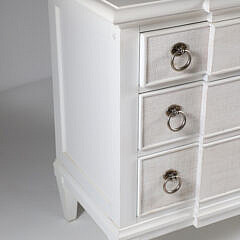 Tommy Bahama Home White Painted Chest of Drawers
