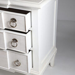 Tommy Bahama Home White Painted Chest of Drawers