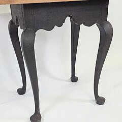 Antique Pine Queen Anne Style Table, 20th century