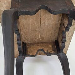 Antique Pine Queen Anne Style Table, 20th century