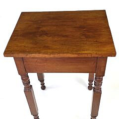 Antique Mahogany Hepplewhite Night Stand Work Table, 19th century