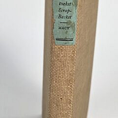 Scarce William F. Macy Hand Signed The Nantucket Scrap Basket Book