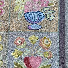 Vintage Claire Murray Nantucket Hand Hooked Pictorial Rug Carpet, 20th century
