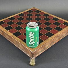 Vintage Maitland Smith Leather and Wood Gameboard