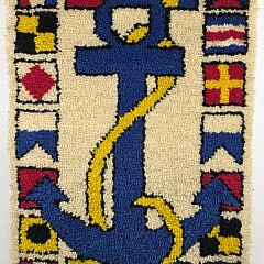 5138-955 Nautical Hooked Rug A